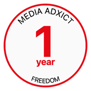 media adxict (freedom) - 1 year
