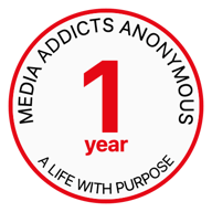 MAA - 1 year (A LIFE WITH PURPOSE) badge
